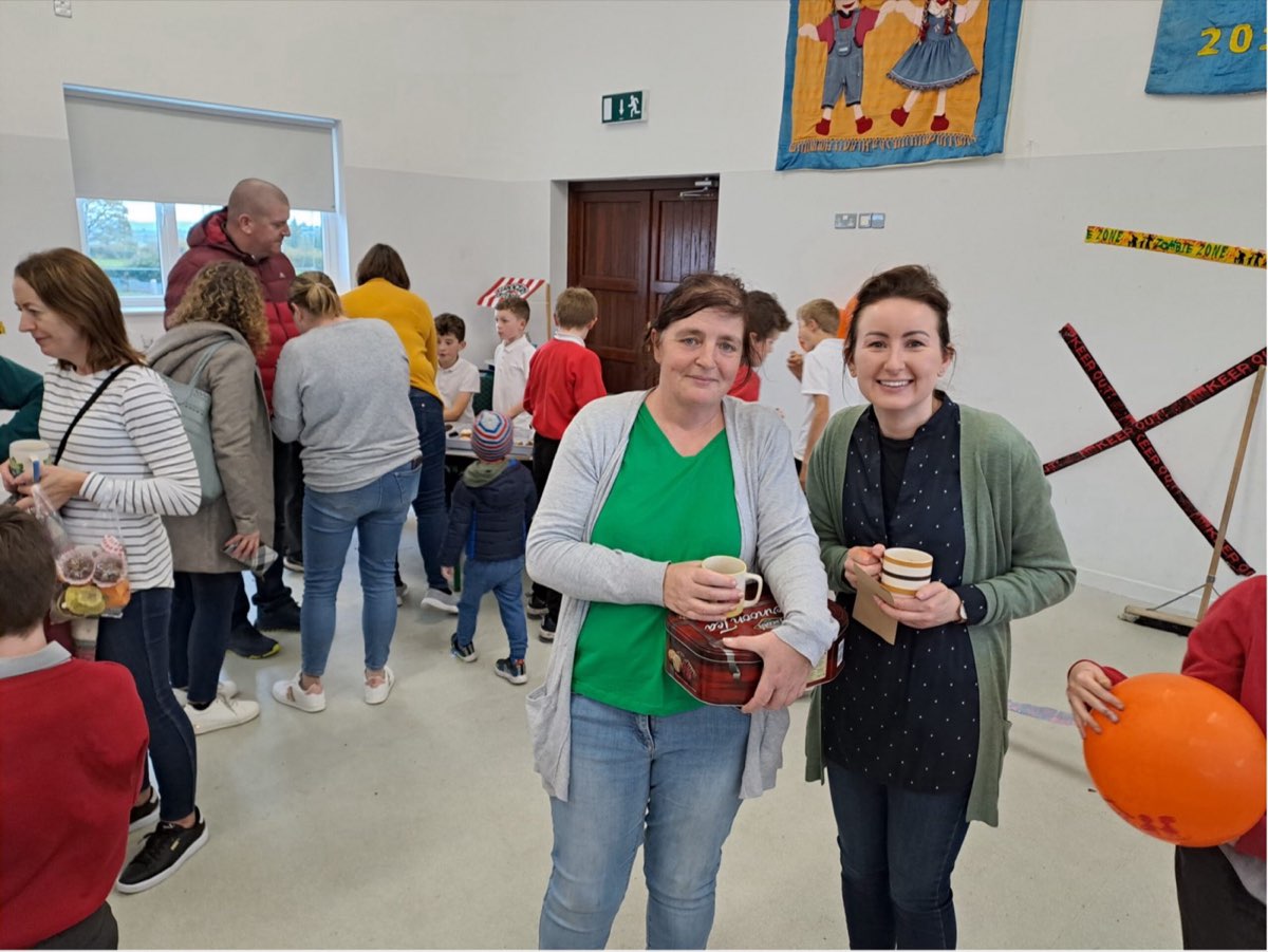 Pupils in the school hall